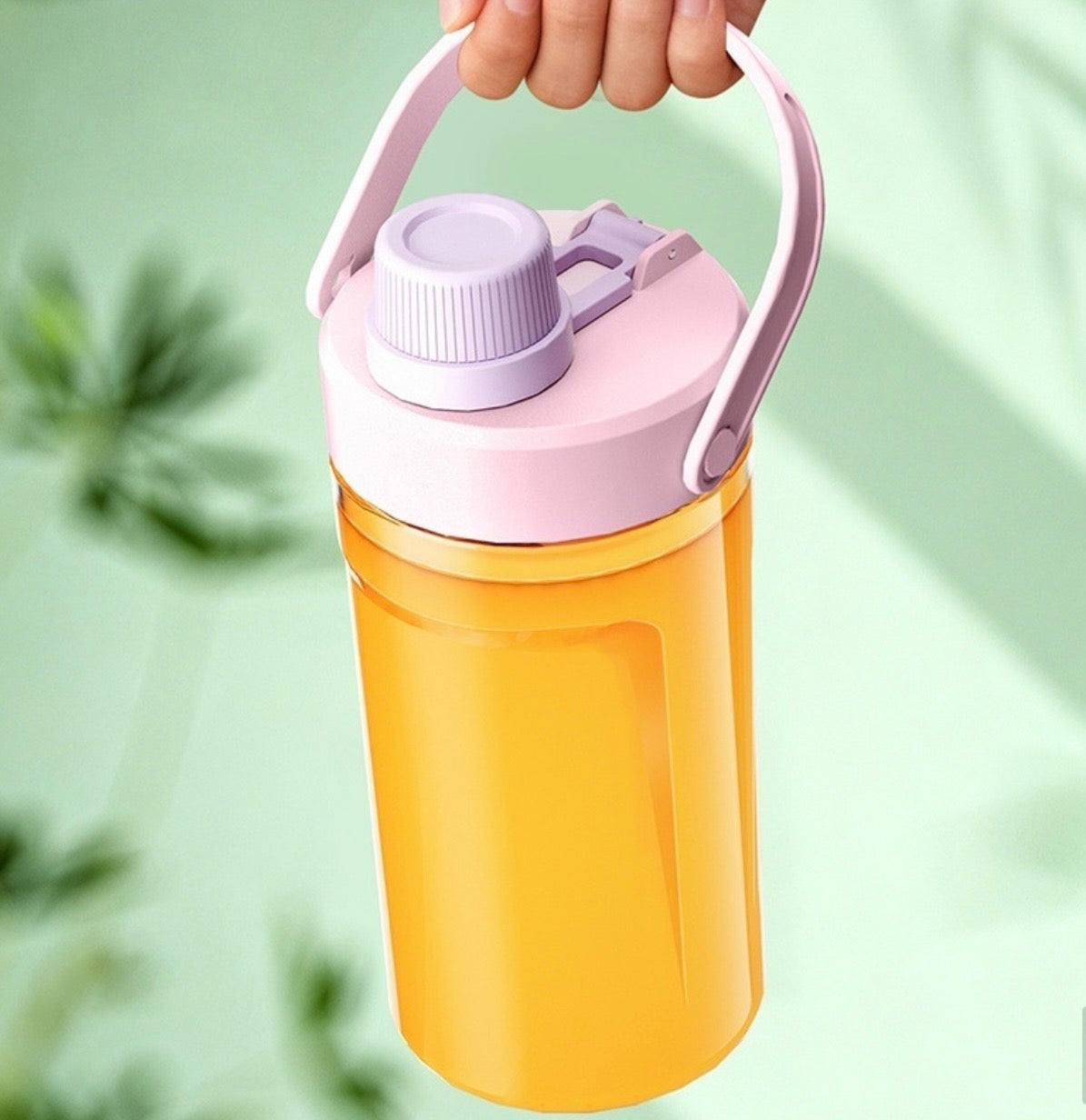 Multifunctional Rechargeable Electric USB Juicer Cup Double Cup Handheld Mixer Cup 500 ML Blending Juice Cup Outdoor
