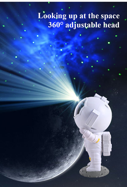 Proiector Stele Galaxy Lumină de Noapte Cer Înstelat Lampă Astronaut Decor Acasă Decor Dormitor Lumini Decorative Cadou