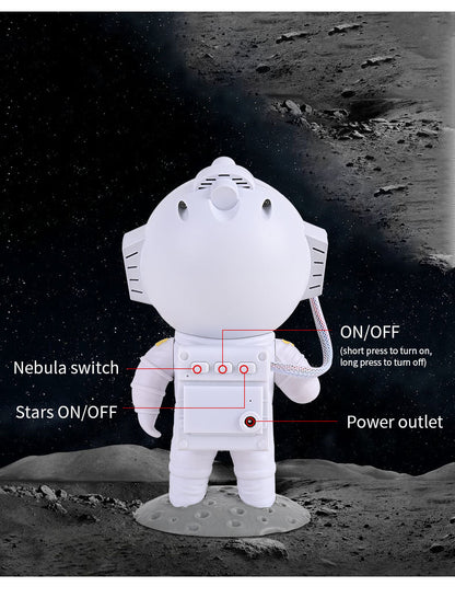 Proiector Stele Galaxy Lumină de Noapte Cer Înstelat Lampă Astronaut Decor Acasă Decor Dormitor Lumini Decorative Cadou