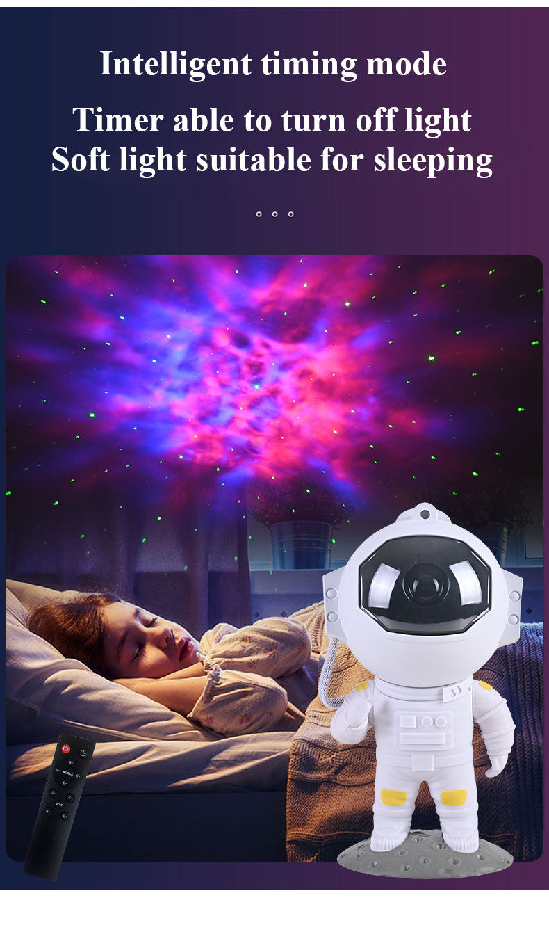 Proiector Stele Galaxy Lumină de Noapte Cer Înstelat Lampă Astronaut Decor Acasă Decor Dormitor Lumini Decorative Cadou