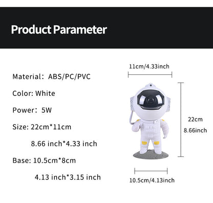 Proiector Stele Galaxy Lumină de Noapte Cer Înstelat Lampă Astronaut Decor Acasă Decor Dormitor Lumini Decorative Cadou