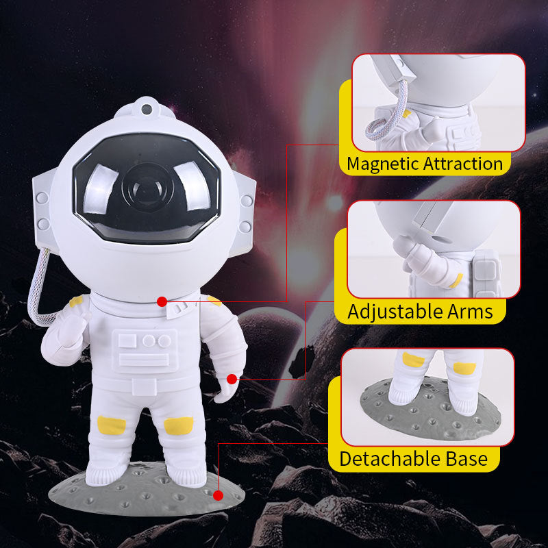 Proiector Stele Galaxy Lumină de Noapte Cer Înstelat Lampă Astronaut Decor Acasă Decor Dormitor Lumini Decorative Cadou