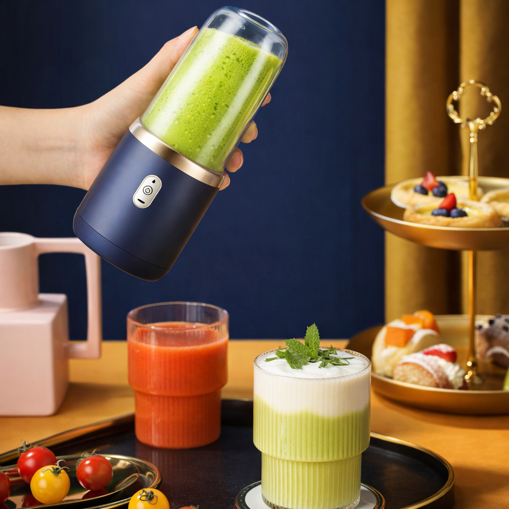 Blender USB portabil pentru smoothie-uri