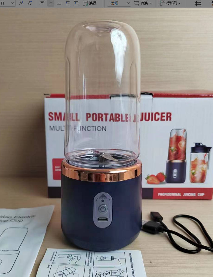 Blender USB portabil pentru smoothie-uri